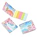 Uni-posca Paint Marker Pen BUNDLE SET , Mitsubishi Pencil Uni Posca Poster Colour Marking Pens Fine Point 15 Colours (PC-3M15C), Medium Point 15 Colors (PC-5M15C) , 5 Color Sticky Notes -Japan Import