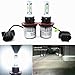 Alla Lighting New CSP Xtremely Bright H13 9008 H13LL LED Headlight Conversion Kits Bulbs w/ High Power 8000Lm 6500K White Lamps (H13 9008)