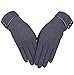 knolee Women's Screen Gloves Warm Lined Thick Touch Warmer Winter Gloves,Grey