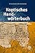Koptisches Handworterbuch: Bearbeitet auf der Grundlage des Koptischen Handworterbuchs von Wilhelm S by 