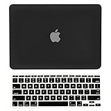 TOP CASE - 2 in 1 Bundle Deal Air 11-Inch Rubberized Hard Case Cover and Matching Color Keyboard Cover for Macbook Air 11