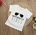 Singleluci Toddler/Infant Kids Summer T-Shirt (2T, White Boys)
