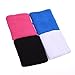 Cosmos 4 Pairs Cotton Sports Basketball Wristband Sweatband Wrist Sweat Band Brace