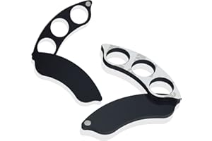 EZYPAK RV Cup Holder Button Guard and Cover Compatible with Thomas Payne/Stacy Stewart Couches for RVs - Three Button Guards with Magnet Cover (Not for The cupholder has USB Port) (3 Hole)