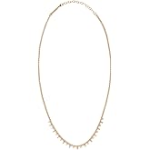 Zoe Chicco Women's 14k Gold Baguette & Round Diamond Necklace, Gold, One Size