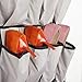 Over The Door Shoe Organizer - 24 Pockets and Door Shoe Rack for Door Shoe Storage 4 Customized Strong Metal Hooks Hanging Shoe Organizer
