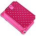 Galaxy Note 3 Case, Style4U Studded Rhinestone Crystal Bling Hybrid Armor Case Cover for Samsung Galaxy Note 3 N9000 N7200 with 1 HD Screen Protector and 1 Stylus [Hot Pink/Hot Pink]