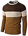 H2H Mens Casual Slim Fit Pullover Sweaters Long Sleeve Lightweight Thin Fabric Various Patterned