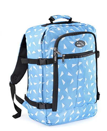 Cabin Max Metz Backpack Flight Approved Carry on Bag - 22x16x8" (Paper Planes)