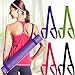 Yoga Mat Carry Rope,Nesee Mat Strap Sling Adjustable Made Two-way Elastic Yoga Mat Straps with Yoga Straps Exercise Mat Straps Rope (Random)