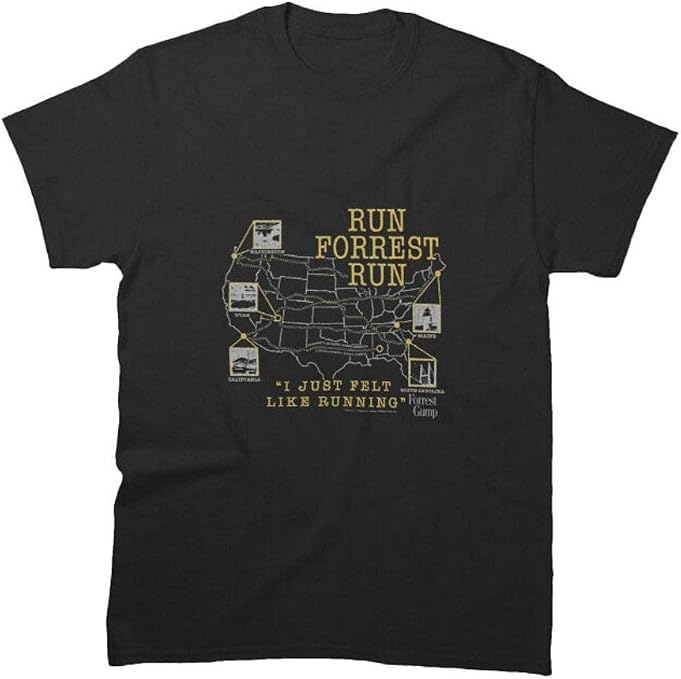 i just felt like running forrest gump t shirt