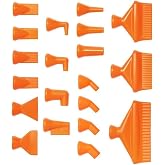 Loc-Line - 41490 Coolant Hose Component, Acetal Copolymer, 16 Piece Nozzle Rama Set, 1/4" Hose ID