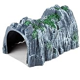 NWFashion Model Scenery 1:160 Scale N Gauge Plastic Rockery Tunnel Track Train Accessories Toy (1PC)