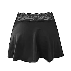 Women's Sexy See Through Sheer Micro Mini Skirt