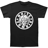 White Zombie Men's Classic Zombie Logo T-shirt Black