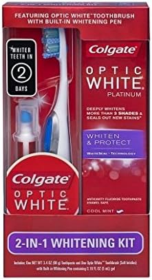 Colgate Optic White 2-in-1 Whitening Kit - 2pc