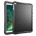 Fintie iPad 9.7 2018 2017 / iPad Air 2 / iPad Air Case - [Honey Comb Series] Light Weight Anti Slip Kids Friendly Shock Proof Silicone Protective Cover for iPad 6th / 5th Gen, iPad Air 1 2, Black primary