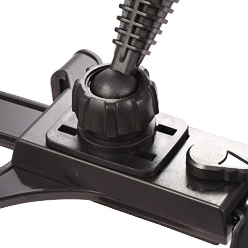 Elever 360 Rotation Adjustable Car Backrest Headrest Mount Holder for iPad/Tablet (Black) - Thumbnail 6
