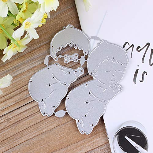Sleeping Baby Metal Cutting Dies Craft Stamps Die Cut Embossing Card Making Stencil Frame