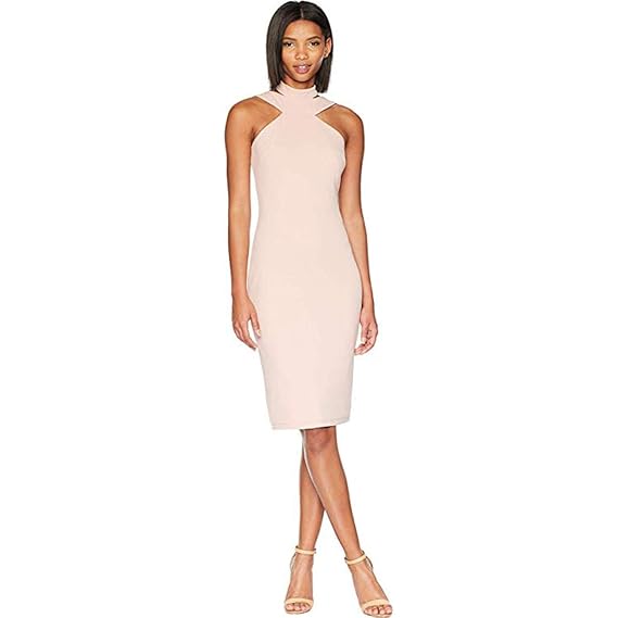 bebe bodycon halter dress