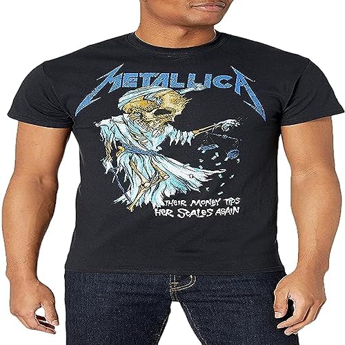 Metallica T Shirt Doris Band Logo Official Mens Black | Amazon.com
