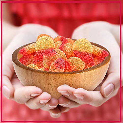 Asia Trans Lychee Gummies with Li Hing Mui Plum Powder | Hawaiian Favorite | Sweet & Sour Soft Gummy Candy