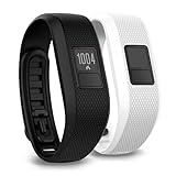 Garmin vivofit 3 Activity Tracker, Regular fit - Black - W/Additional White Accessory Band