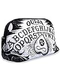 Liquorbrand Ouija Board Halloween Goth Unisex Cosmetic Make-up Shave Bag Pouch