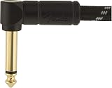 Fender Deluxe Series Instrument Cable 10ft Black Tweed with 24K Gold Plated view 3