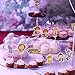 48Pcs Animal Cupcake Toppers Double Sided Kids Party Cake Snack Decorations, Food Picks Baby Shower Decorating Tools