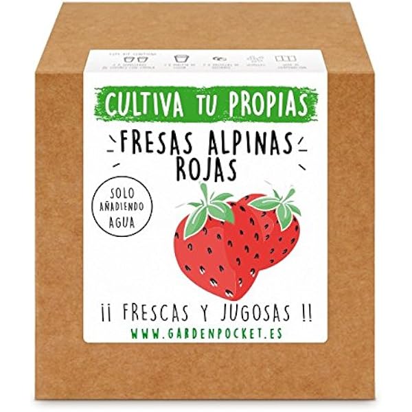 Garden Pocket - Kit Cultivo Fresas Rojas: Amazon.es: Jardín