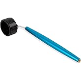 Cru5h Billiards Aluminum Circle Pool Chalk Holder - Use with TAOM Pyro or TAOM V10 Chalk - Slip-in Pocket Pool Cue Chalk Holder - Cover Billiard Supplies - Snooker Accessory Chalk