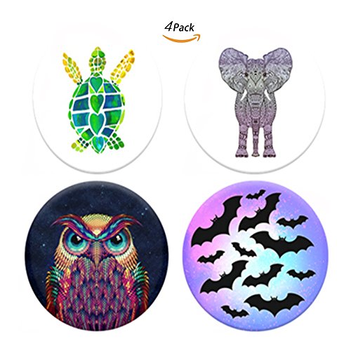 Premium Expanding Stand Pop Grip Mount Holder Sockets for iPhone X, Galaxy S8,all Cellphones and Tablets(Style 1)