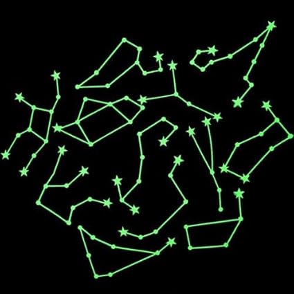 Amazon Com 12 Piece Glow In The Dark Constellation Stars Other