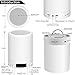 ACTOPP LED Bluetooth Speaker Touch Sensor Bedside Lamp Dimmable Warm Light 7 Colors Changing RGB Night Light DIY Alarm Clock FM Hands-free Timing Function Perfect for Men Women Kids Sleeping Aid