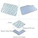 Babyfriend Reusable Diaper Changing Pad Portable Play Mat Liner Protector for Baby Toddlers for Home and Travel