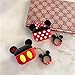 Airpods Pro Case (2019), AKXOMY Cute Cartoon Mickey Mouse Airpods Pro Case Cover with Ring Keychain for Apple Air Pods Pro Cover for Girls Kids Women (Mickey Mouse)