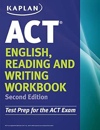 Amazon.com: Kaplan ACT English, Reading, and Writing Workbook (Kaplan ...