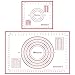 Daixers Silicone Baking Mats Set of 2,Large 23.62