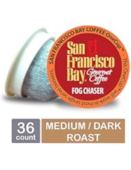 San Francisco Bay OneCup, Fog Chaser, Single Serve Coffee K-Cup Pods (36 Count) Keurig Compatible
