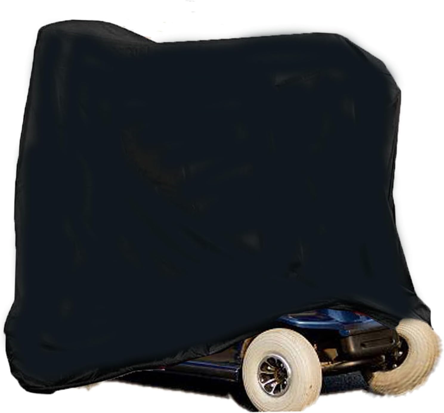 190 x 71 x 117cm Mobility Scooter Cover，Waterproof Mobility Scooter Rain Cover, 420D Oxford Scooter Protective Cover with Elastic Band,Fully Enclosed Snow Wind Dust Sun Rain Cover For Mobility Scooter