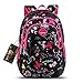 Bebamour Butterfly and Sweetheart Pattern Kids' Backpack School Bags Back to School Book Bags
