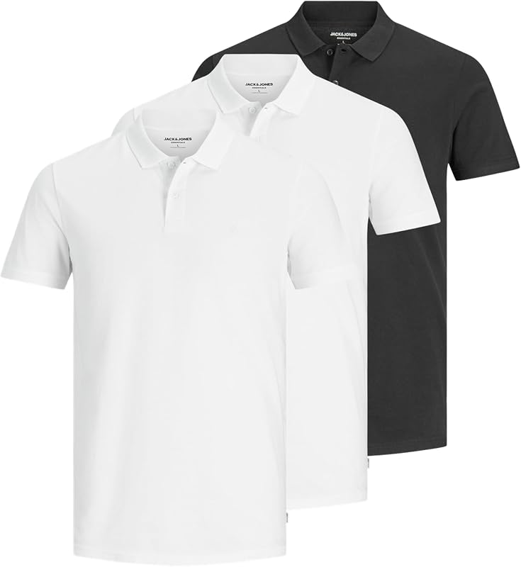 Jjebasic Polo Ss 3Pk Mp Noos
