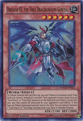 Dreiath III, the True Dracocavalry General - MACR-EN023 - Ultra Rare - 1st Edition - Maximum Crisis (1st Edition)