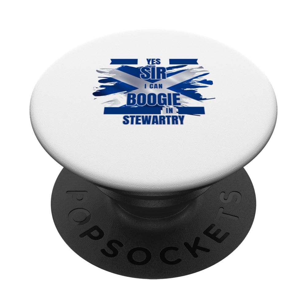I can boogie in Stewartry, Love Tee T- PopSockets Swappable PopGrip