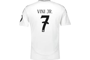 BAD BXTCH #7 Vini Jr Madrid Home Soccer Jersey 24/25 White
