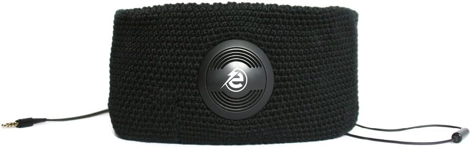 Earebel Black 'Sport' Headband with Built-In Black AKG Headphones, Carneiro