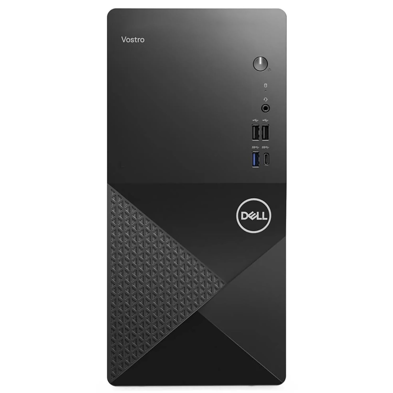 Dell Vostro 3030 3000 Tower Business Desktop Computer, 12th Gen Intel 4-Core i3-12100 (Beat i5-11500T), 16GB DDR5 RAM, 512GB PCIe SSD, WiFi 6, Bluetooth, DisplayPort, HDMI, Type-C, Windows 11 Pro