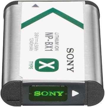 Amazon Com Sony Np Bx1 M8 Lithium Ion X Type Battery Silver Digital Camera Batteries Camera Photo