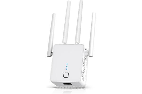 Nonser WiFi Extender, 2026 WiFi Booster 1200Mbps Dual Band (5GHz/2.4GHz) | WiFi Extenders Signal Booster for Home, WiFi Repeater with Ethernet Port Covers up to 15999sq.ft and 105+ Devices